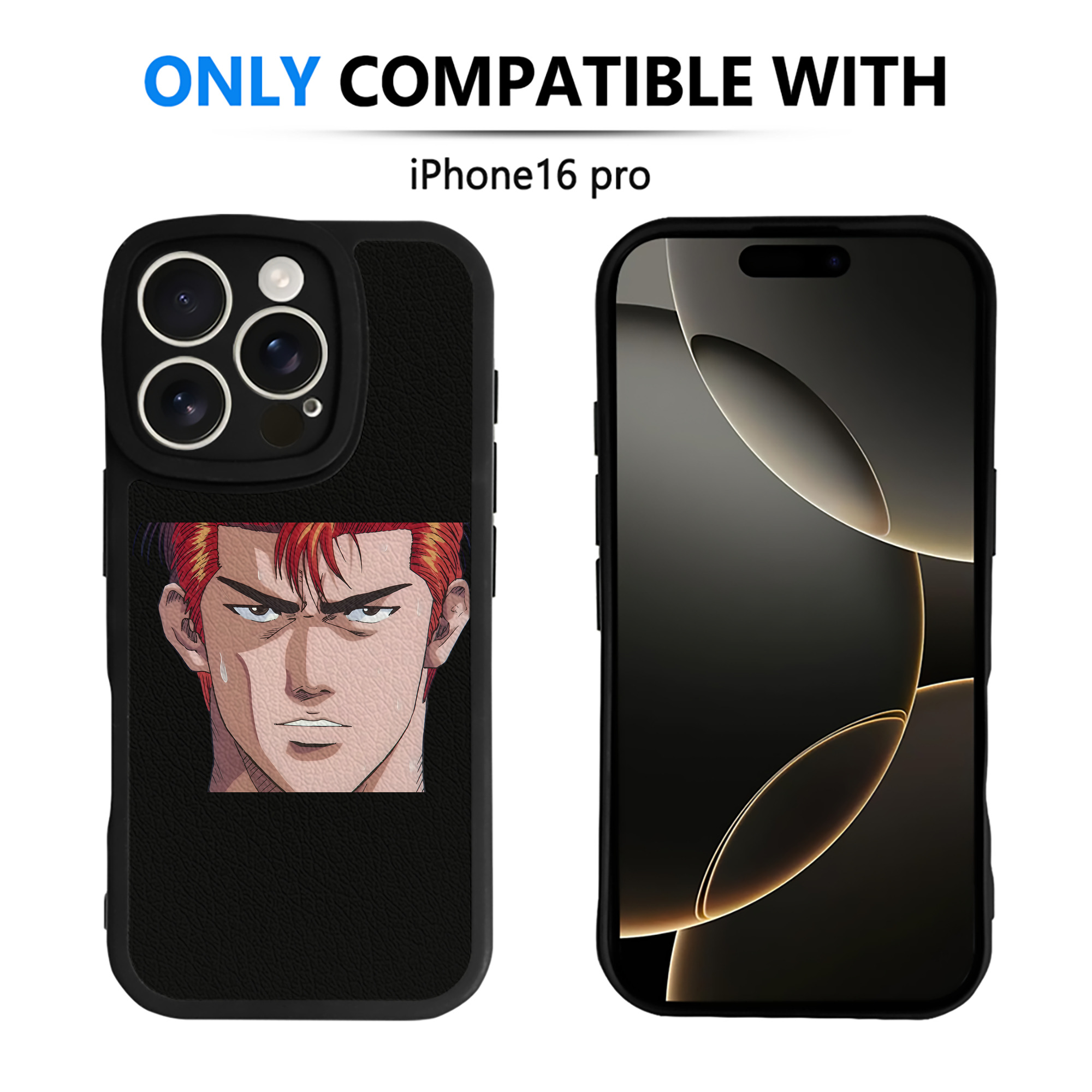 （画像用） SLAM DUNK／スラムダンク 【iPhone 16シリーズ対応】シリコンスマホケース（レザー調） 材質：シリコン